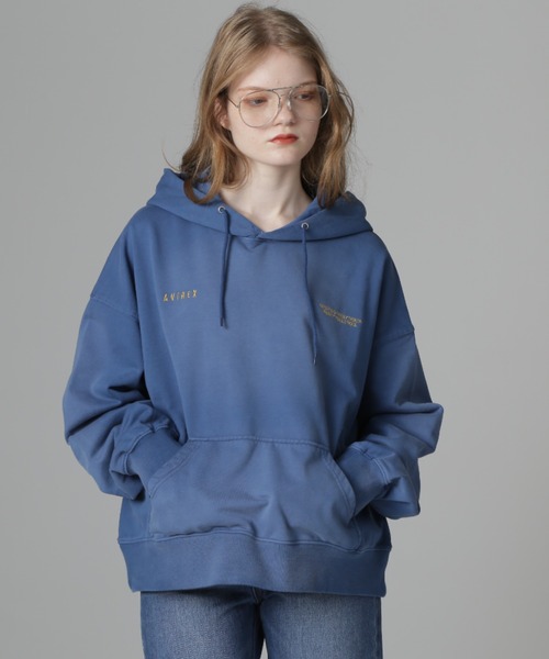 AVIREX（アヴィレックス） パーカー 「Belle LINE」SPRAY SWEAT PARKA 