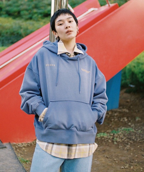 AVIREX（アヴィレックス） パーカー 「Belle LINE」SPRAY SWEAT PARKA 
