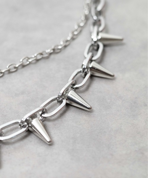 ウォレットチェーン 2連スタッズチェーン ウォレットチェーン