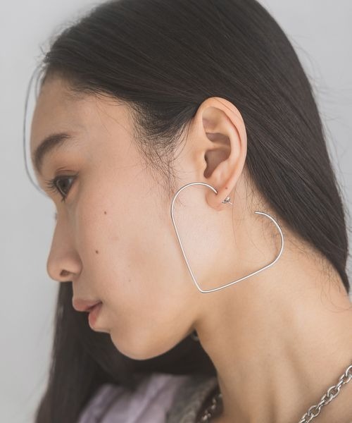 ハート　ピアス IRIS47｜spirit pierce ハート ピアス - H.O.V(フォブ