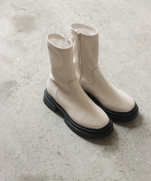 「SESTO」 ショートブーツ S ブラック レディース_画像3