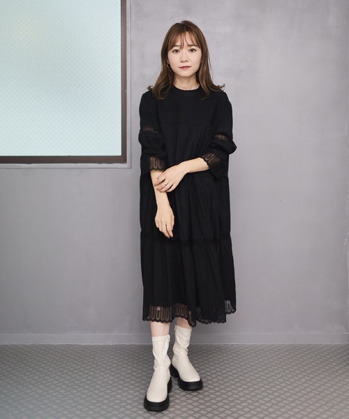 「SESTO」 ショートブーツ S ブラック レディース_画像8