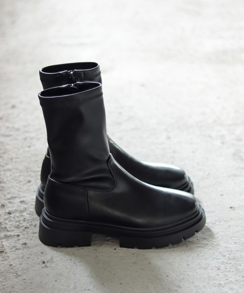 「SESTO」 ショートブーツ S ブラック レディース_画像9