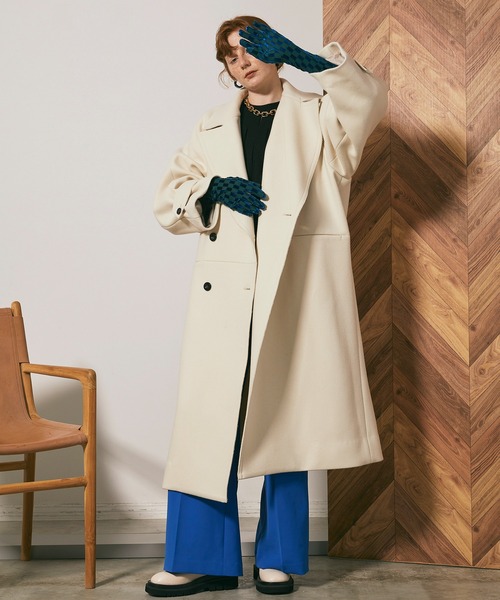 MAISON SPECIAL（メゾンスペシャル） チェスターコート 38 ピンク