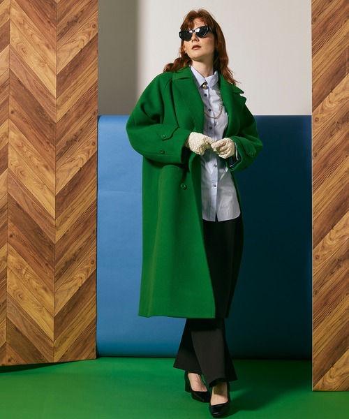 MAISON SPECIAL（メゾンスペシャル） チェスターコート 38 ピンク