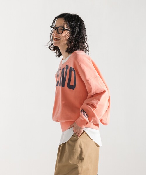FREAK'S STORE トレーナー スウェット ヴィンテージライク V