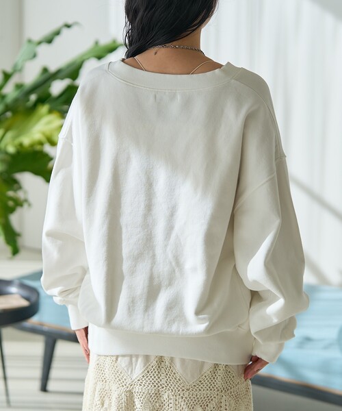 FREAK'S STORE トレーナー スウェット ヴィンテージライク V
