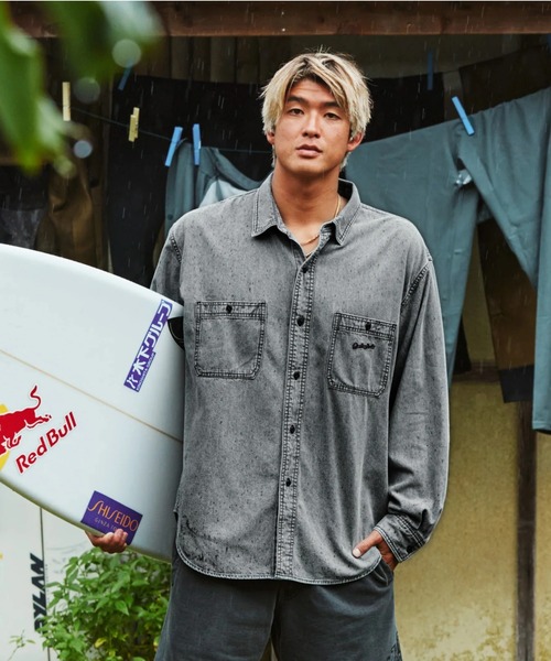 Quiksilver（クイックシルバー） シャツ SHORE WASH SHIRTS /クイック