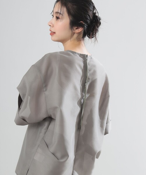 【専用】BEAMS AK+1 ブラウス Demi-Luxe BEAMS ブラウス シャツ AK+1 / シルクコットン