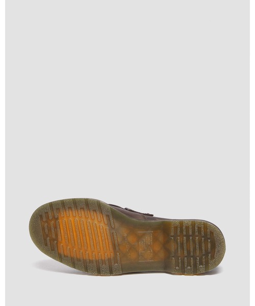 Dr.Martens シルバー レザー ローファー イエローステッチ LINEクーポン有】ドクターマーチン Dr.Martens ローファー