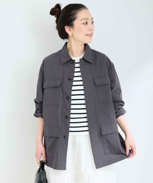 B.C STOCK ミリタリージャケット モッズコート シアーリップBDU