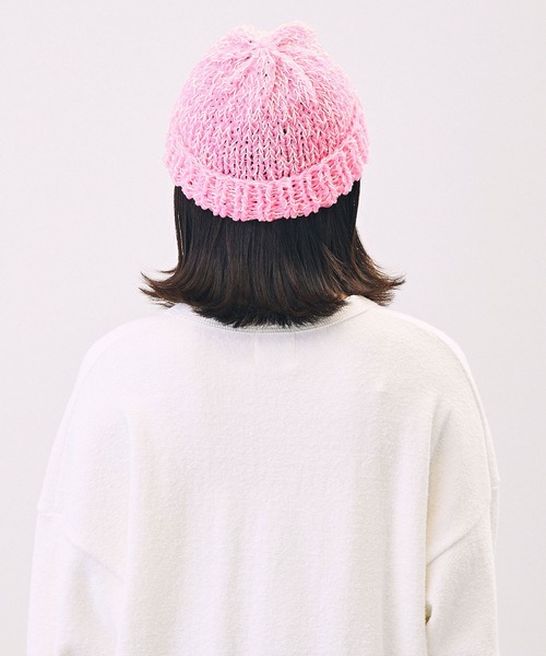 CA4LA（カシラ） ニット帽 ニットキャップ HAND KNITTED TUBE WATCH