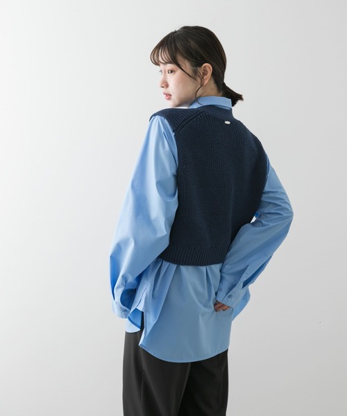 SENSE OF PLACE by URBAN RESEARCH ベスト ジレ クロップド