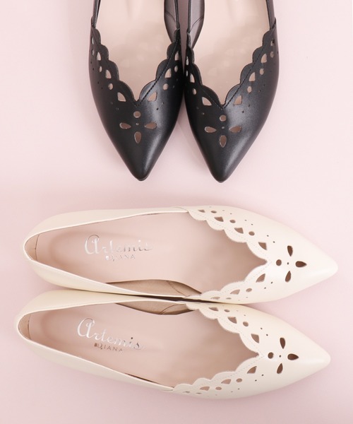 artemis by DIANA（アルテミス by ダイアナ） パンプス スカラップ