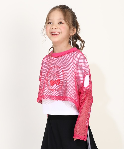 BABYDOLL（ベビードール） アンサンブル メッシュ ロンT×Tシャツ