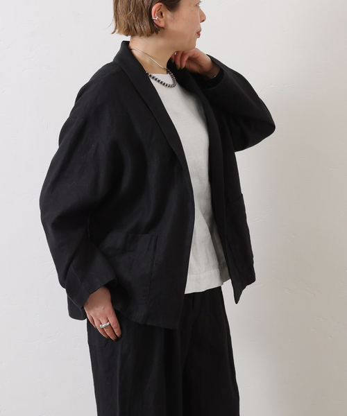 journal standard luxe フレンチリネンツイルジャケット フレンチリネンツイルジャケット（その他アウター）｜JOURNAL