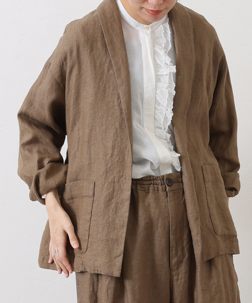 JOURNAL STANDARD LUXE コート アウター フレンチリネンツイル