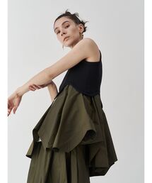 UN3D.タンクトップ ノースリーブ IRREGULAR HEM TT UN3D. タンクトップ ノースリーブ IRREGULAR HEM TT / イ