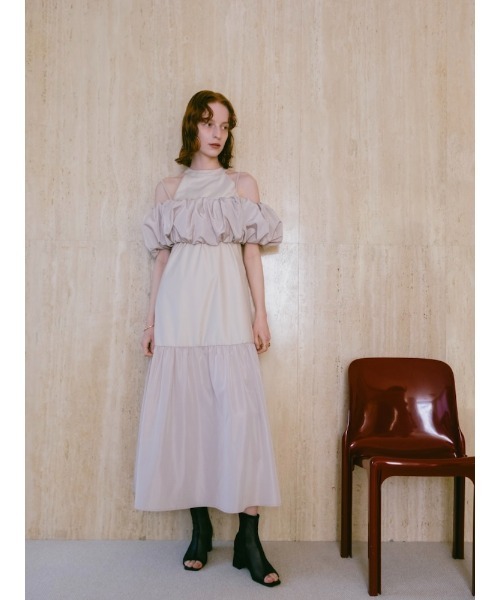 25SS✨sahara サハラ　ギャザーテープビスチェ　定価14300円 sahara（サハラ） 3way Gather Bustier/3ウェイギャザービスチェ
