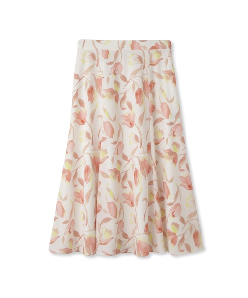 ロートレアモン デュクラス（LAUTREAMONT DE CLASSE）/チューリッププリントスカート≪手洗い可能≫ LAUTREAMONT DE CLASSE スカート チューリッププリントスカート
