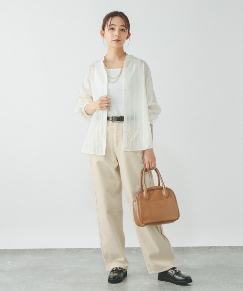 ブラウス シャツ アソート柄シアーシャツ/288604 レディース | GLOBAL WORK | 21