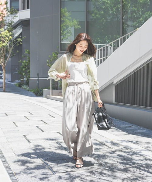 ブラウス シャツ アソート柄シアーシャツ/288604 レディース | GLOBAL WORK | 17