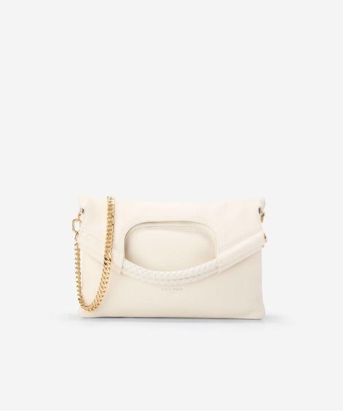 【*ろ様 Cole Haan コールハーン、ホワイト トートバッグ COLE HAAN（コールハーン）の「エッセンシャル スモール トート womens