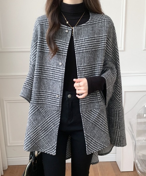 「ABITOKYO」 ノーカラージャケット L ブラック系その他 レディース_画像2