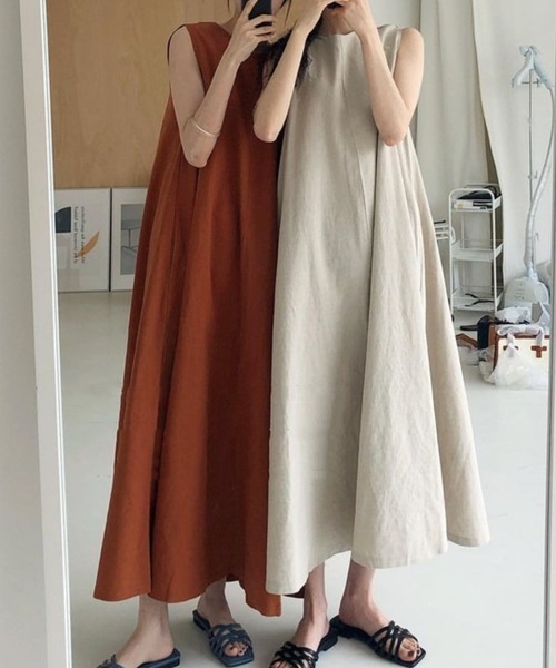 ヌキテパ　Aラインロングワンピース SALE [30%OFF] ne Quittez pas (ヌキテパ) ロング ワンピース
