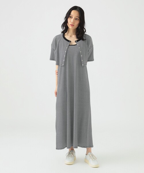 B：MING by BEAMS ワンピース マルチWAY カーディガン