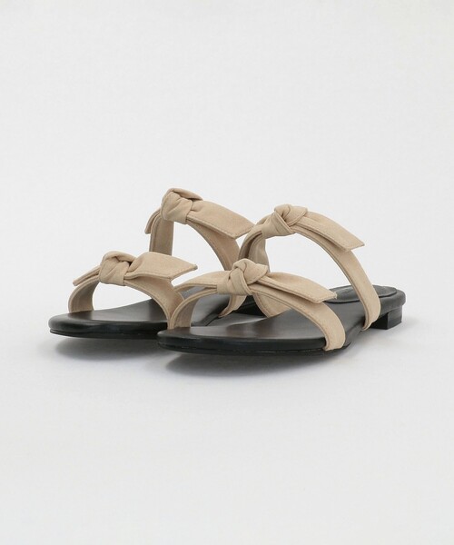 BEAUTY＆YOUTH UNITED ARROWS サンダル ダブル リボン