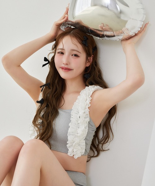 one after another NICE CLAUP 水着 swimwear/フリルタンク+