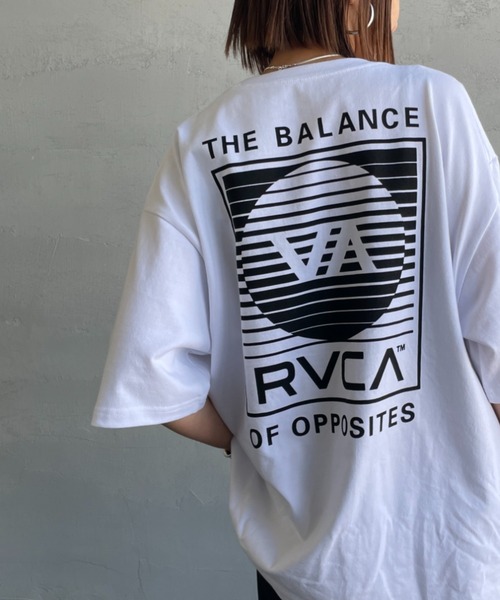 RVCA tシャツ 「RVCA/ルーカ」 BLINDER BOX バックプリント