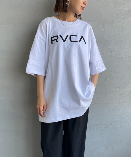 【RVCA】バックプリント コットン Tシャツ★カラー複数あり♪ RVCA】バックプリント ロゴ ロンT☆色違い多数あり！！ (RVCA/T