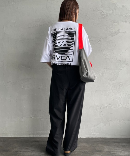 【RVCA】バックプリント Tシャツ★レアなトレンドアイテム♪ RVCA】バックプリント ロゴ ロンT☆色違い多数あり！！ (RVCA/T