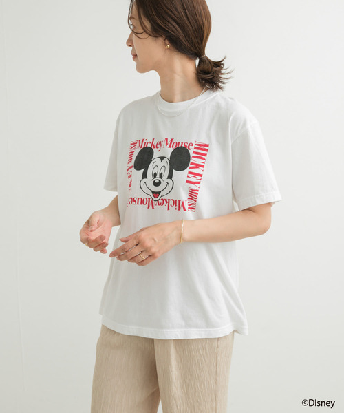 GOOD ROCK SPEED tシャツ / MICKEY MOUSE T-SHIRTS レディース