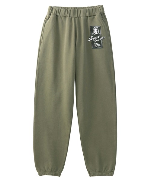 X-girl スウェットパンツ ジャージ FACE BOX PATCH SWEAT PANTS