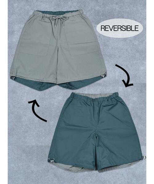 TAION（タイオン） パンツ REVERSIBLE WIDE SHORTSノンダウン