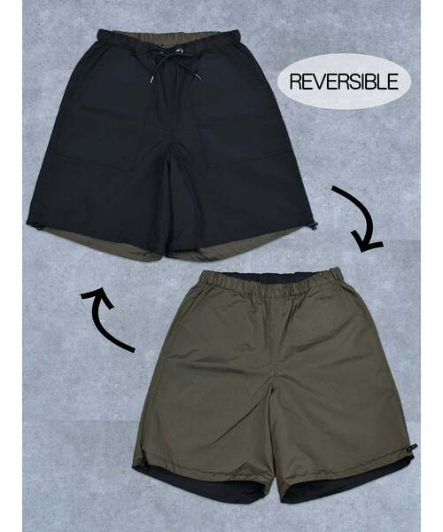 TAION（タイオン） パンツ REVERSIBLE WIDE SHORTSノンダウン
