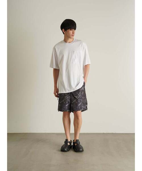 リバーシブル　ショートパンツ TAION（タイオン） パンツ REVERSIBLE WIDE SHORTSノンダウン