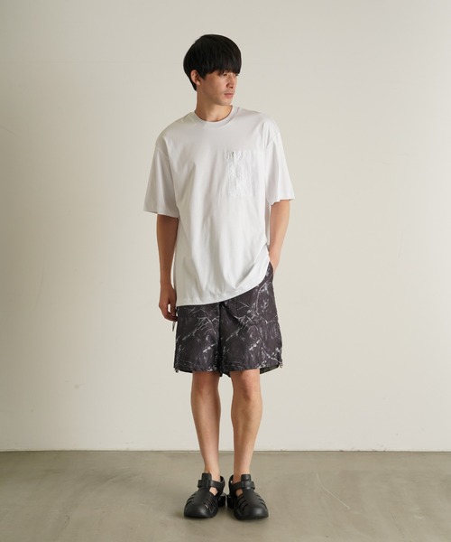 TAION（タイオン） パンツ REVERSIBLE WIDE SHORTSノンダウン