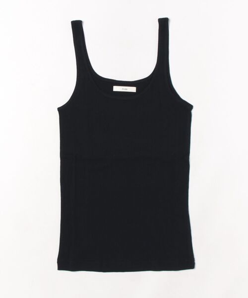 anuke タンクトップ ノースリーブ Sheer Layered Tanktop