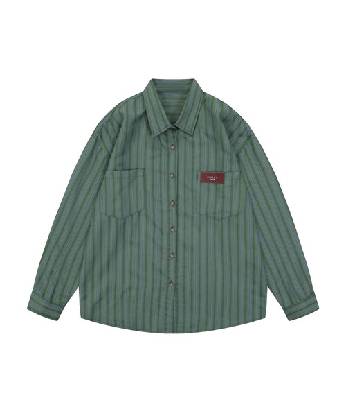 HOOK」 長袖シャツ X-LARGE グリーン メンズ : ZOZOTOWN Yahoo