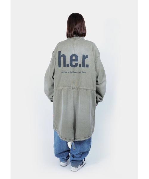 APPLEBUM（アップルバム） モッズコート コート Bleach Army Coat
