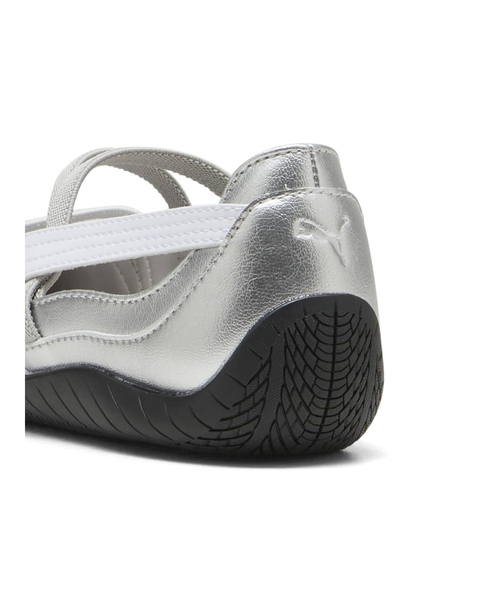 PUMA Ortholite シルバーバレエシューズ PUMA バレエシューズ パンプス 「PUMA/プーマ 」スピード