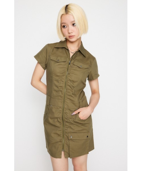 ラグアジェム　laguagem ワンピース LAGUA GEM（ラグアジェム） ワンピース WASH 2PIECE ミニワンピース