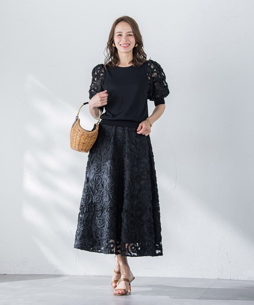 Viaggio Blu新品タグ付きスカート♥ バルファスレーススカート≪手洗い可能≫ | Viaggio Blu