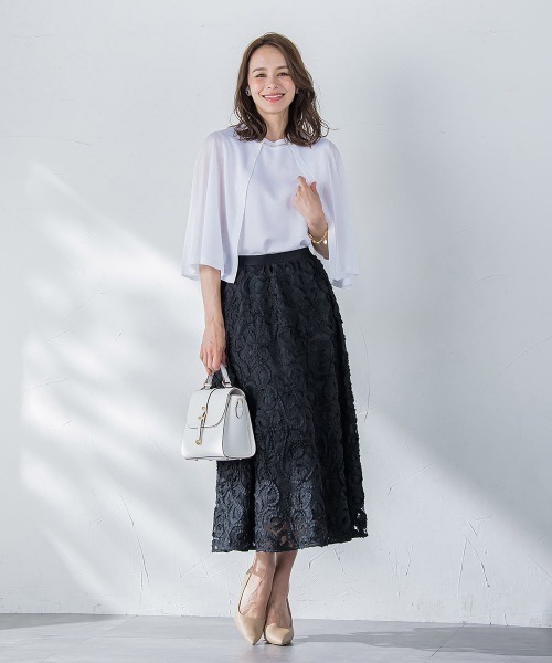 【未使用タグ付】Vaggio Blu スカート 定価25,000円 Viaggio Blu スカート レーステープスカート : ZOZOTOWN Yahoo