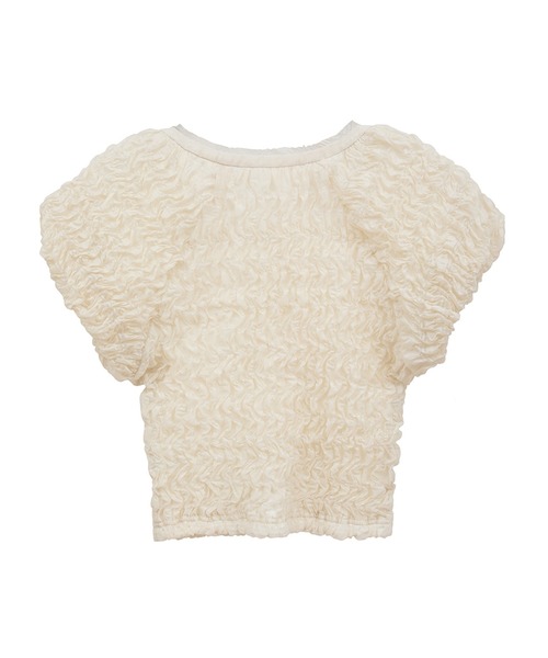 CLANE（クラネ） tシャツ SHIRRING PUFF TOPS レディース : ZOZOTOWN