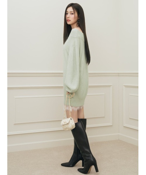 SNIDEL ショルダーバッグ バッグ チェーンミニバッグ レディース